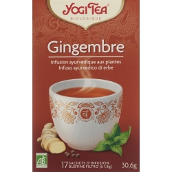 Yogi Tee Ingwer Beutel 17 Stück