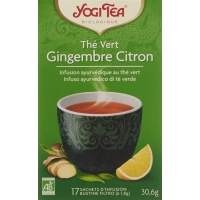 Yogi Green Tea Ingwer Zitrone Beutel 17 Stück