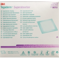 3M Tegaderm Superabsorber 7x8cm/10x10cm 10 Stück