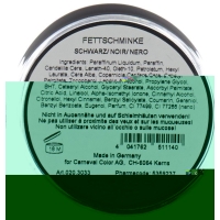 Carneval Color Grease Make-up Black Tin 15ml