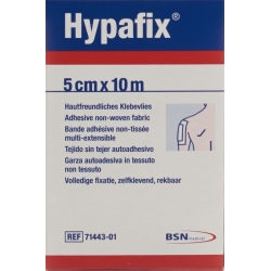 Hypafix adhesive fleece 5cmx10m roll