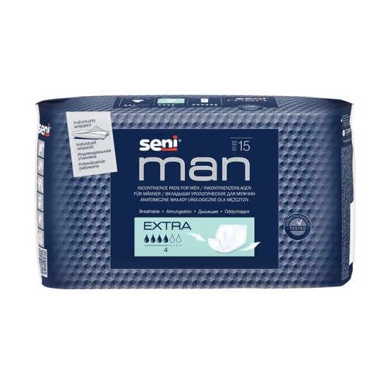 Seni Man Extra Männereinlage 15 Stück buy online