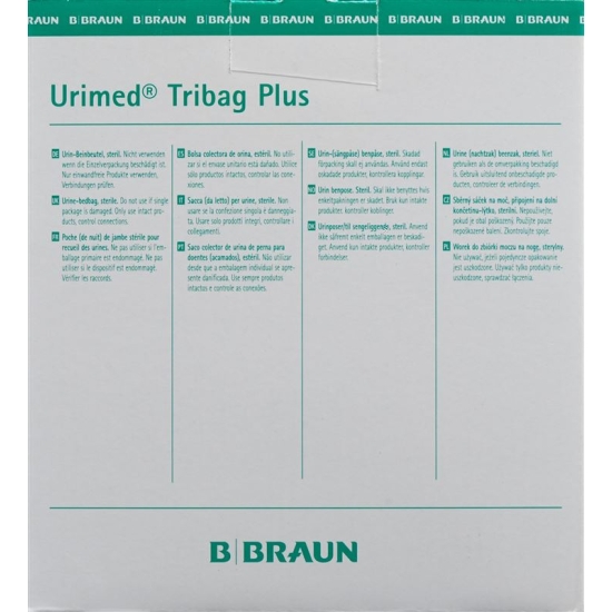 Urimed Tribag Plus Beutel 800ml 20cm Steril 10 Stück buy online