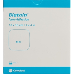Biatain Non-Adhesive 10x10cm 10 Stück