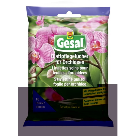 Gesal Blattpflegetücher für Orchideen 10 Stück buy online