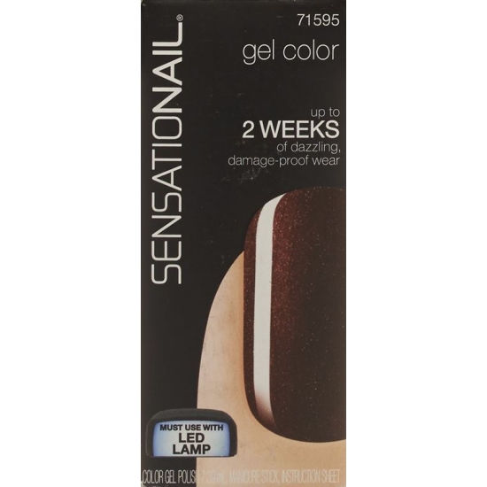 Fingrs Sensationail Gel Polish Espresso Bean buy online