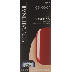 Fingrs Sensationail Gel Polish Scarlet Red