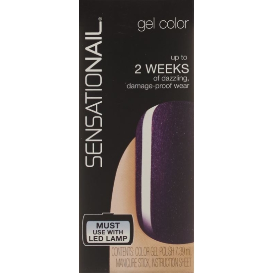 Fingrs Sensationail Gel Polish Purple Orchid buy online