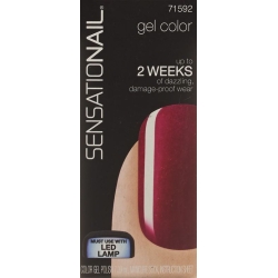 Fingrs Sensationail Gel Polish Raspberry Wine