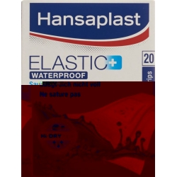 Hansaplast Elastic Waterproof Strips 20 Stück