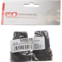 Sahag crutch caps 19mm black 1 pair