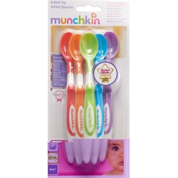 Munchkin Löffel Lang Griff M Weichen Spitzen 6 Stück