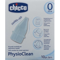Chicco Physioclean Ersatztei Nasenschleimentfe 0m+