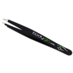 Bodyglo Hair Plucking Tweezers 9.5cm Slanted Soft