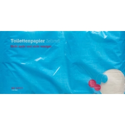 Funny WC-Papier Zells 3-lag 150 Blatt Rolle 8 Stück