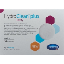 Hydroclean Plus Wundkissen 4cm Cavity 10 Stück