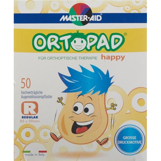 Ortopad Happy Occlusionspflaster Regular 50 Stück buy online