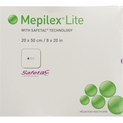 Mepilex Lite Absorptionsverb 20x50cm Silik 4 Stück
