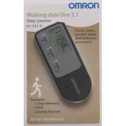 Omron Walking Style One 2.1 Schrittzähler Schwarz