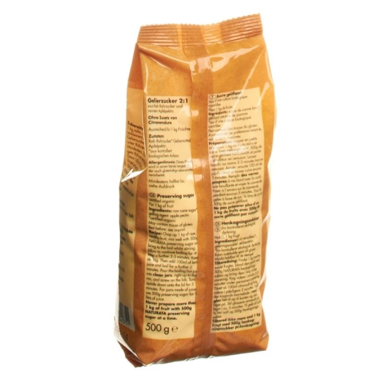 Naturata Gelierzucker 2: 1 Btl 500 g