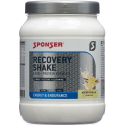 Sponser Recovery Shake vanilla powder can 900 g