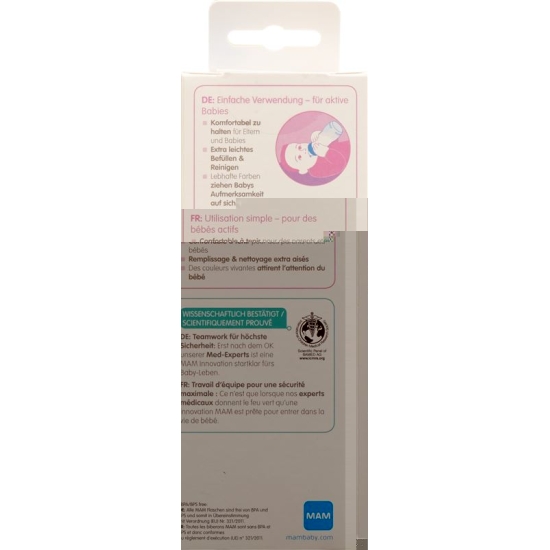 MAM Easy Active Baby Bottle 270ml bottle 2+ months
