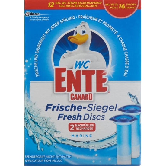 Toilet Duck freshness seal replenisher Marine 2 x 36 ml