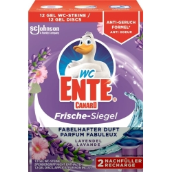 Toilet Duck freshness seal replenisher lavender 2 x 36 ml