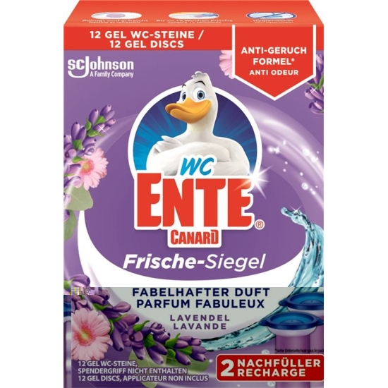 Toilet Duck freshness seal replenisher lavender 2 x 36 ml