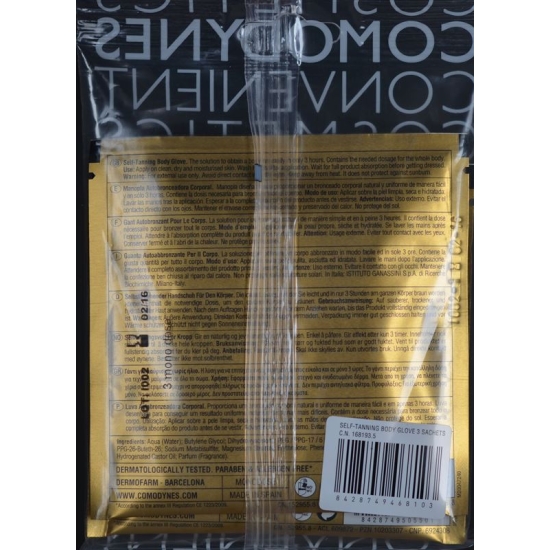Comodynes Self Tanning Body Glove 3 pcs