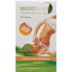 Medoslim prickly pear tbl 120 pcs