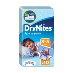 Huggies diapers Drynites night Boy 3-5 years 10 pcs