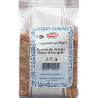 Morga flaxseed golden yellow Bio 275 g Btl