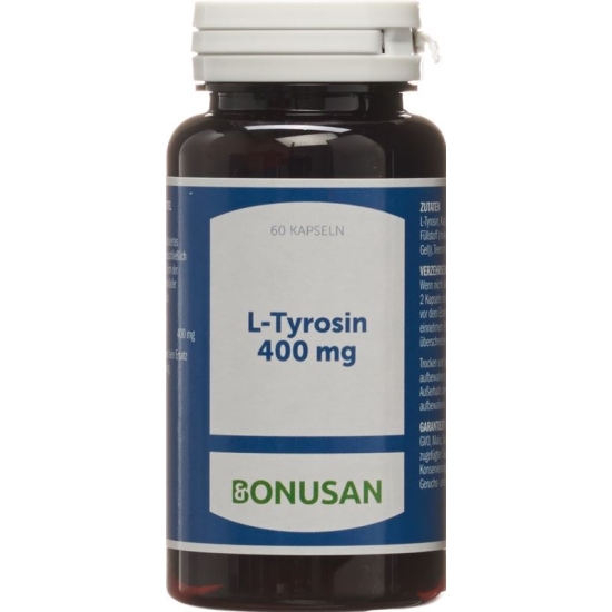 Bonusan L-tyrosine 400 mg Kaps 60 pcs