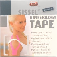 Sissel Kinesiology Tape 5cmx5m pink