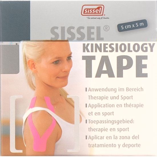Sissel Kinesiology Tape 5cmx5m pink buy online