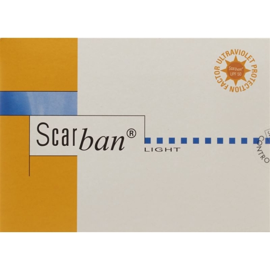 Scarban Light scar patch 5x7.5cm 2 pcs