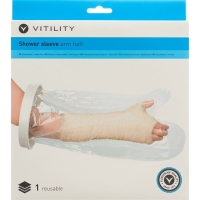 Vitility shower coating forearm