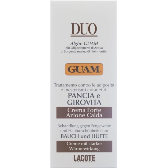 GUAM DUO cream abdominal + hip warming 150 ml