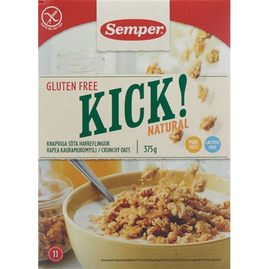 Semper muesli kick gluten free 375 g