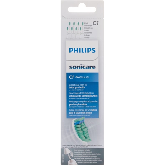 Philips Sonicare replacement brush heads ProResults HX6018 / 07 standard 8 pcs