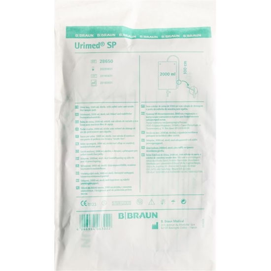 Urimed SP urine bag 2l sterile