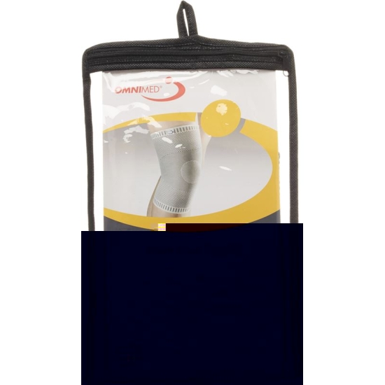 OMNIMED Move Knee Bandage L white-gray