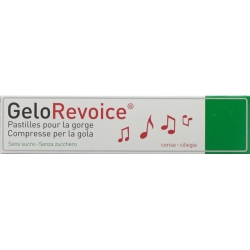 GeloRevoice throat lozenges cherry-menthol 20 pcs