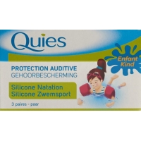 Quies water silicone ear protection Children 3 pairs