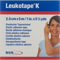 Leukotape K paving binder 5mx2.5cm skin color