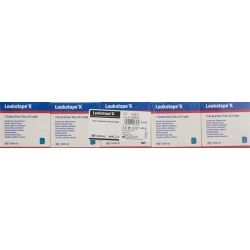 Leukotape K paving binder 5mx7.5cm blue 5 pcs