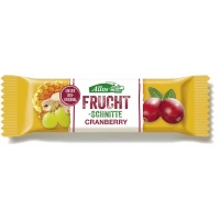 Allos Cranberry Fruit Bar 40 g Bio