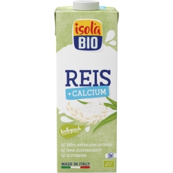 Isola Bio rice drink with calcium tetra 1 lt