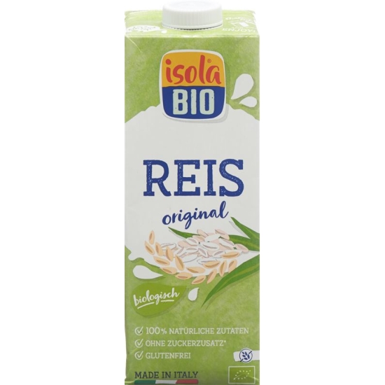 ISOLA BIO Rice Drink natural Tetra 1 lt